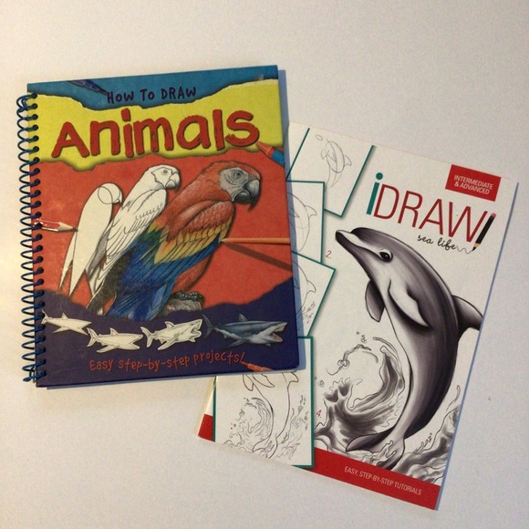 Two “How to Draw” books